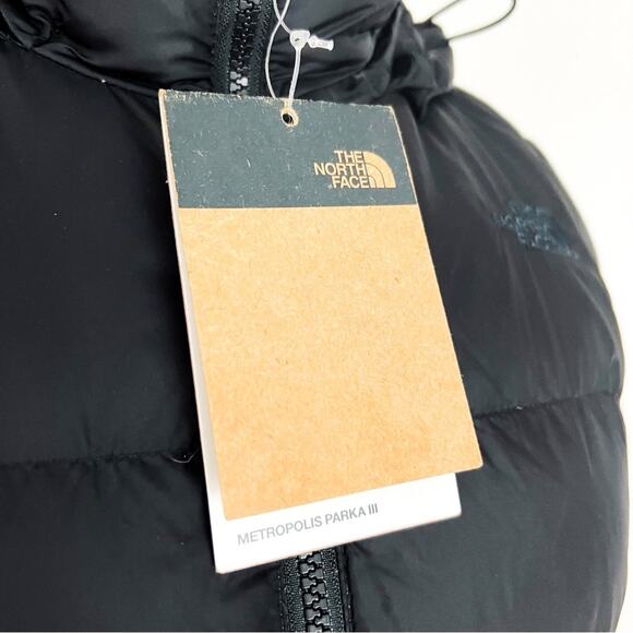 NWT THE NORTH FACE Women's Metropolis Parka III in Black | Size XS - Picture 12 of 13